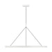 Visual Comfort Modern - PBCH80527MW - LED Chandelier - Cloak - Matte White