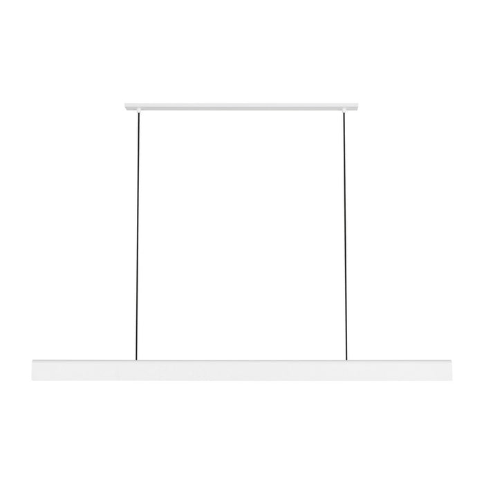 Visual Comfort Modern - PBLS79927MW - LED Linear Chandelier - Cloak - Matte White