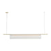 Visual Comfort Modern - PBLS80727HABEG - LED Linear Chandelier - Trace - Hand-Rubbed Antique Brass