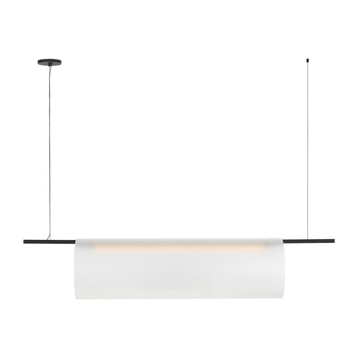 Visual Comfort Modern - PBLS80827BEG - LED Linear Chandelier - Trace - Nightshade Black