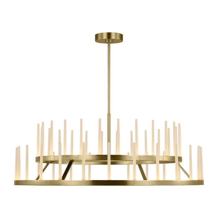 Visual Comfort Modern - SLCH81122HABEG - LED Chandelier - Sagrada - Hand-Rubbed Antique Brass