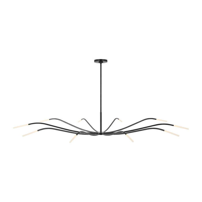 Visual Comfort Modern - SLCH81627BZEG - LED Chandelier - Lajos - Bronze