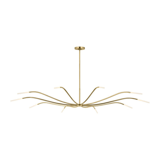 Visual Comfort Modern - SLCH81627HABEG - LED Chandelier - Lajos - Hand-Rubbed Antique Brass