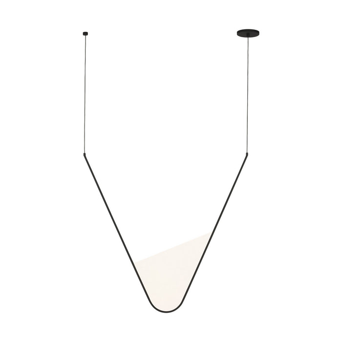 Visual Comfort Modern - SLCH836SCTB - LED Chandelier - Mizu - Nightshade Black