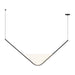 Visual Comfort Modern - SLCH837SCTB - LED Chandelier - Mizu - Nightshade Black