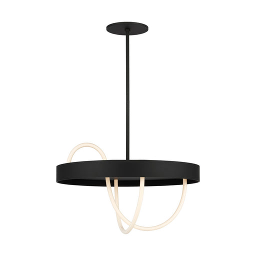 Uneri LED Chandelier Nightshade Black