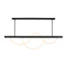 Visual Comfort Modern - SLLS83927B - LED Linear Chandelier - Uneri - Nightshade Black