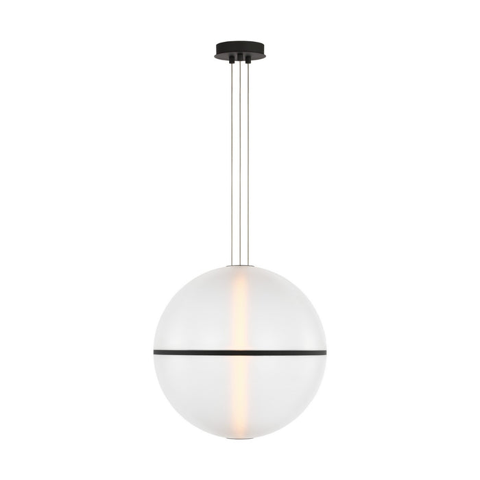 Visual Comfort Modern - SLPD841SCTBOA - LED Pendant - Bicono Round - Nightshade Black