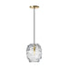 Visual Comfort Modern - SLPD865HABCG - One Light Pendant - Audra - Hand-Rubbed Antique Brass