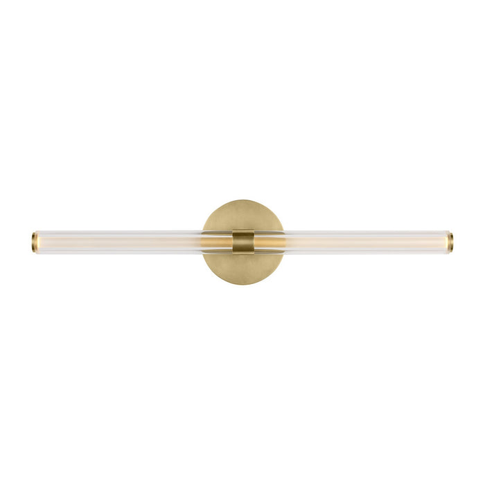 Visual Comfort Modern - SLV84227HABCA - LED Vanity - Reiya Round - Hand-Rubbed Antique Brass