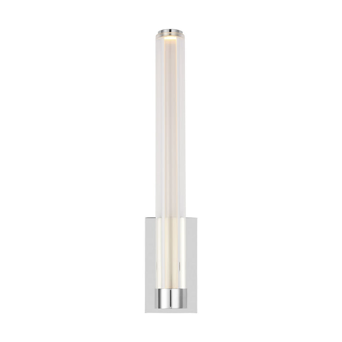 Visual Comfort Modern - SLWS84527CHCA - LED Wall Sconce - Reiya Round - Chrome