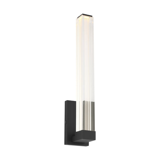 Reiya Square LED Wall Sconce Nightshade Black
