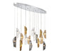 Lib & Co. - 10172-024-01 - LED Chandelier - Sorrento - Chrome