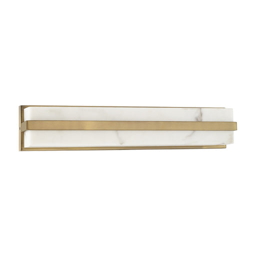 Noah LED Vanity Aged Brass
