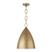 Capital Lighting - 358511FT - LED Pendant - Francesca - Feathered Brass