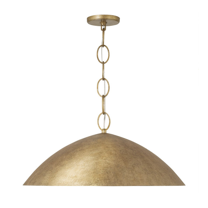Capital Lighting - 358512FT - LED Pendant - Francesca - Feathered Brass