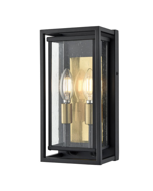 DVI Lighting - DVP32371BR+BK-SDY - Two Light Wall Sconce - Blackstone - Brass/Black