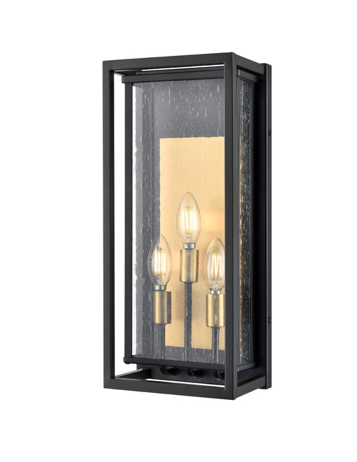 DVI Lighting - DVP32372BR+BK-SDY - Three Light Wall Sconce - Blackstone - Brass/Black