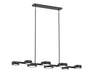 DVI Lighting - DVP39304MF+GR - LED Linear Pendant - Temagami - Multiple/Graphite