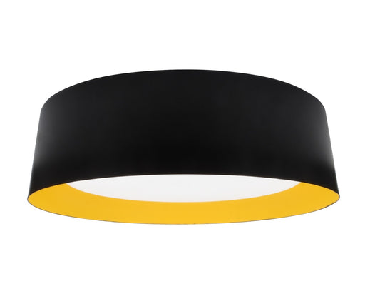 DVI Lighting - DVP39938AG+MB-AO - LED Flush Mount - Yukon - Antique Gold/Matte Black