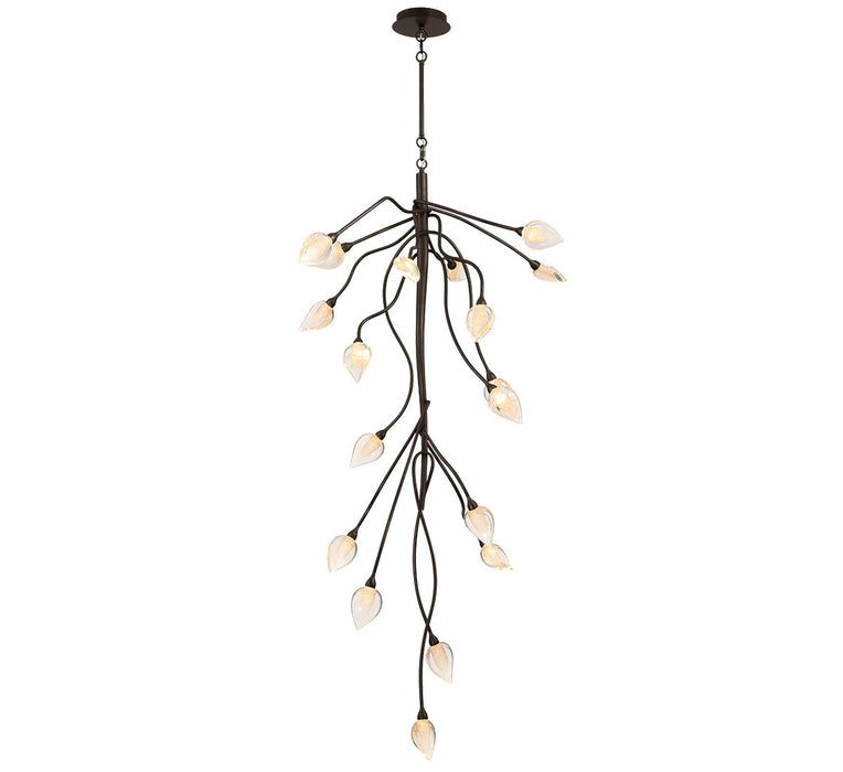 Lib & Co. - 12308-043 - LED Chandelier - Modena - Black with gold accent