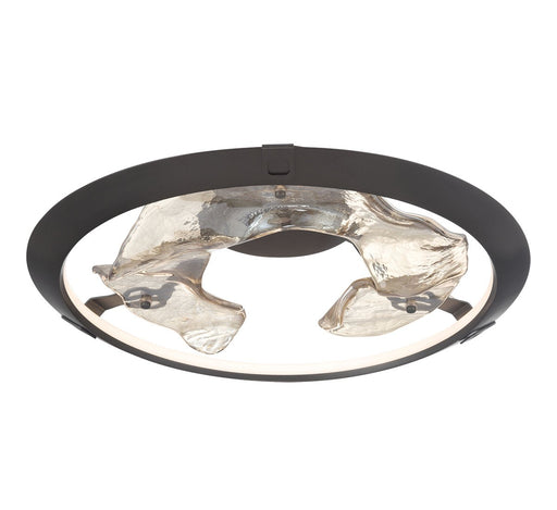 Nettuno LED Ceiling Mount Painted brushed grey