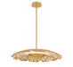Lib & Co. - 12320-028 - LED Chandelier - Lipari - Gold leaf
