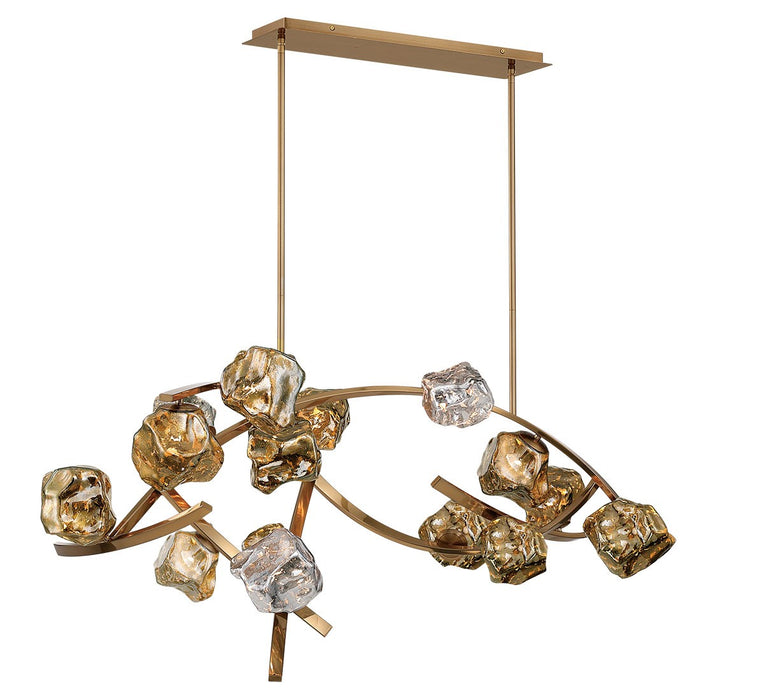 Lib & Co. - 12330-037 - LED Chandelier - Sorano - Brushed brass