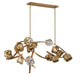 Lib & Co. - 12330-037 - LED Chandelier - Sorano - Brushed brass