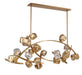 Lib & Co. - 12331-037 - LED Chandelier - Sorano - Brushed brass