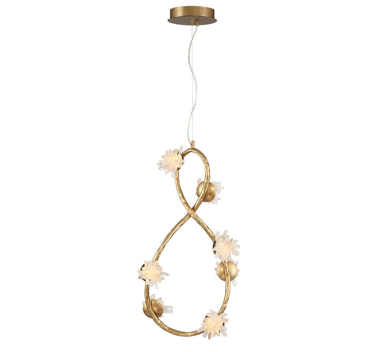Lib & Co. - 12332-061 - LED Chandelier - Philia - Antique bronze