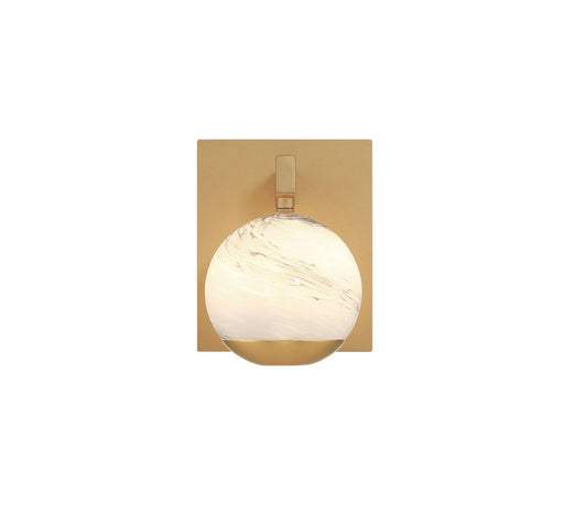 Baveno LED Wall Mount Painted antique brass