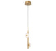 Lib & Co. - 12358-030 - LED Pendant - Etna - Painted antique brass