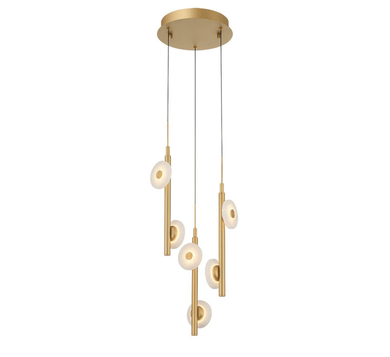 Lib & Co. - 12359-030 - LED Pendant - Etna - Painted antique brass
