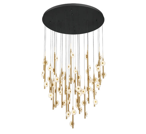 Lib & Co. - 12363-02 - LED Chandelier - Etna - Black