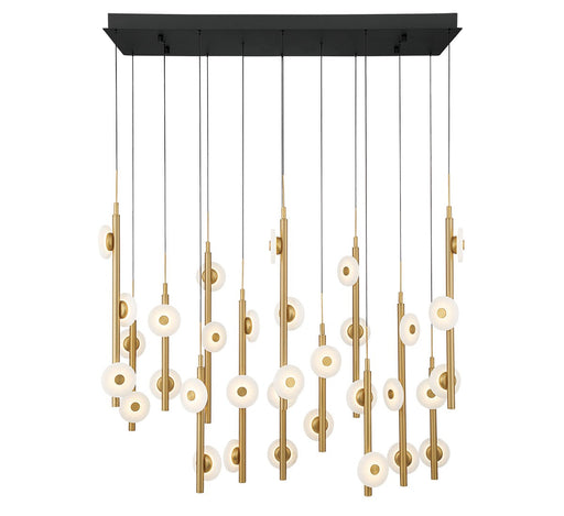 Etna LED Chandelier Black