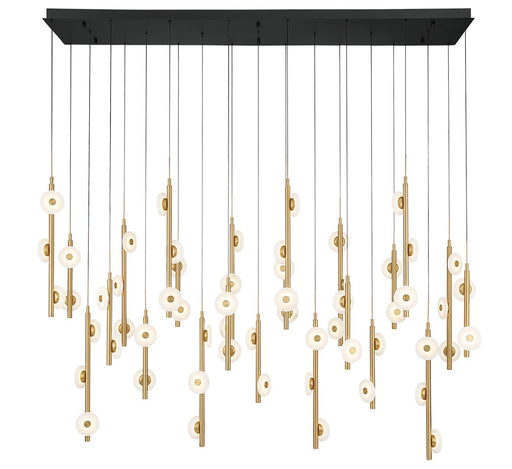 Etna LED Chandelier Black
