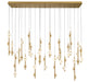 Lib & Co. - 12368-030 - LED Chandelier - Etna - Painted antique brass