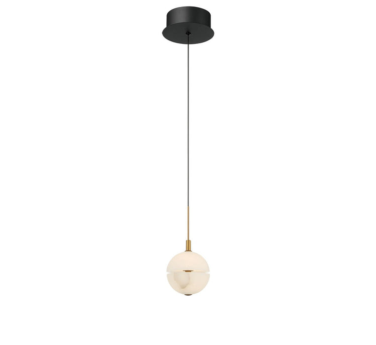 Lib & Co. - 12369-02 - LED Pendant - Corfu - Black