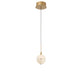 Lib & Co. - 12369-030 - LED Pendant - Corfu - Painted antique brass