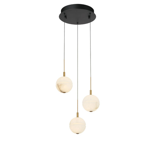 Lib & Co. - 12370-02 - LED Pendant - Corfu - Black