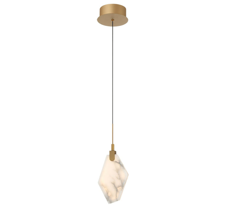 Lib & Co. - 12380-030 - LED Pendant - Kosmos - Painted antique brass