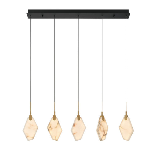 Lib & Co. - 12386-02 - LED Chandelier - Kosmos - Black