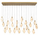 Lib & Co. - 12390-030 - LED Chandelier - Kosmos - Painted antique brass