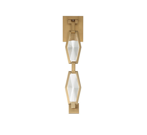 Lib & Co. - 12391-022 - LED Wall Mount - Rimini - Aged brass