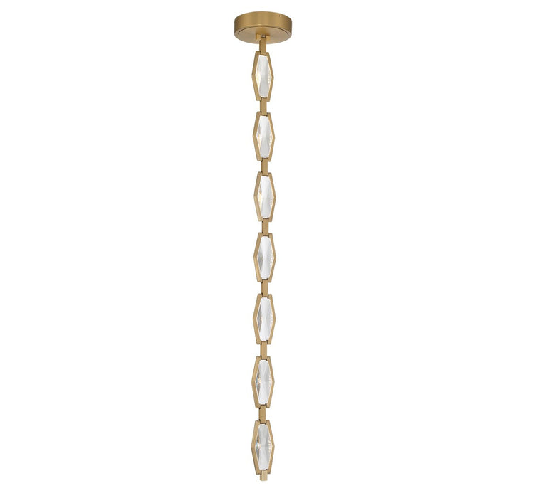 Lib & Co. - 12393-022 - LED Chandelier - Rimini - Aged brass