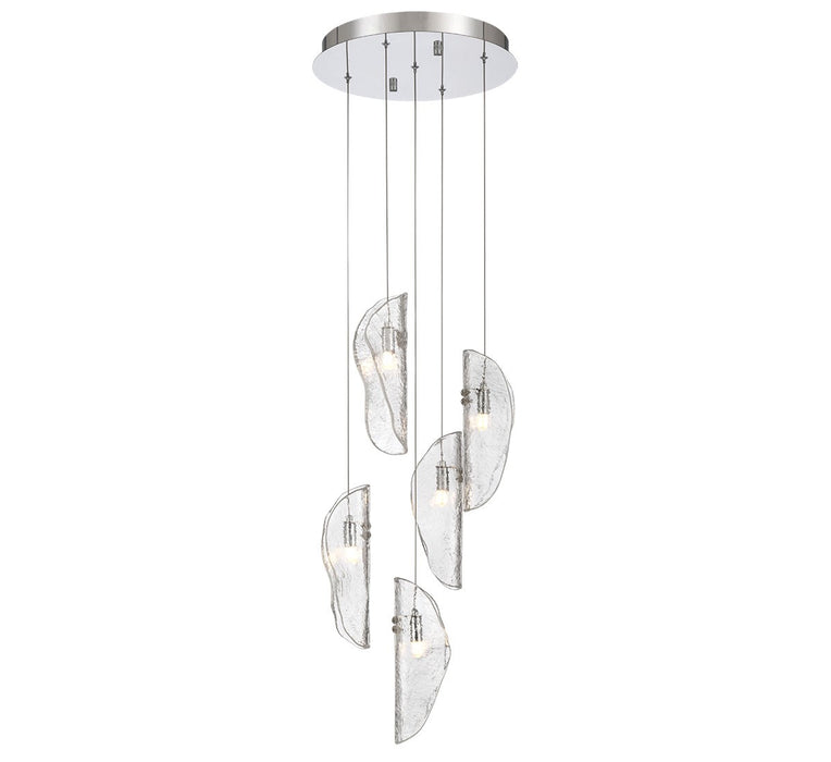 Lib & Co. - 12407-017-01 - LED Chandelier - Sorrento - Chrome