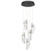Lib & Co. - 12407-017-02 - LED Chandelier - Sorrento - Black