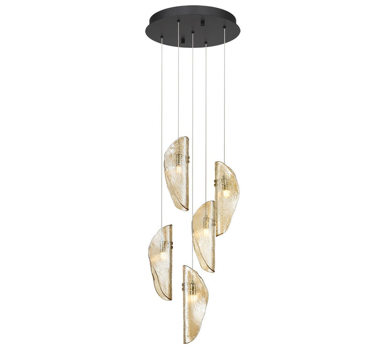 Lib & Co. - 12407-018-02 - LED Chandelier - Sorrento - Black