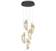 Lib & Co. - 12407-018-02 - LED Chandelier - Sorrento - Black